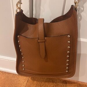 Rebecca Minkoff Tan Leather Studded Shoulder Bag